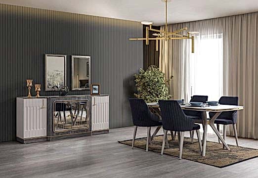 Modern Yemek Odası Takımları: Minimalist İhtişam ve Fonksiyonel Sanat | SRÇ Klasik Mobilya