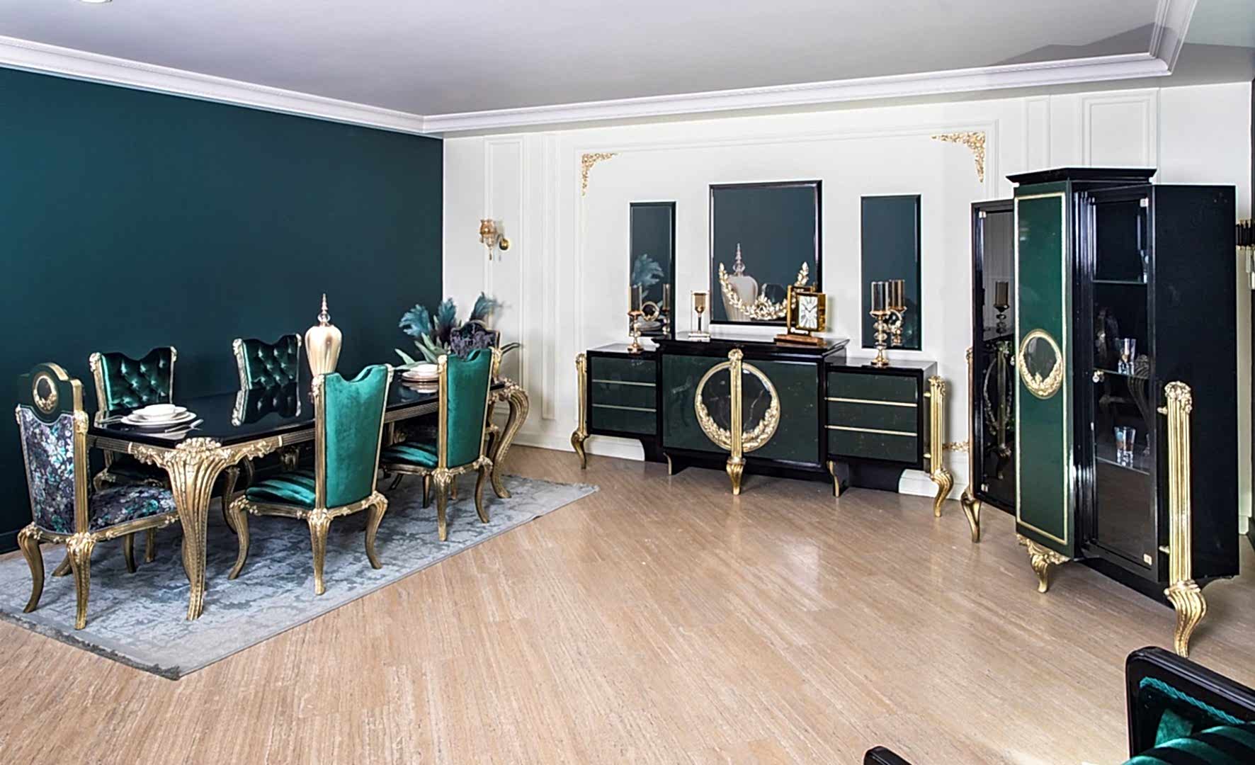 Zümrüt Luxury Yemek Odası Takımı