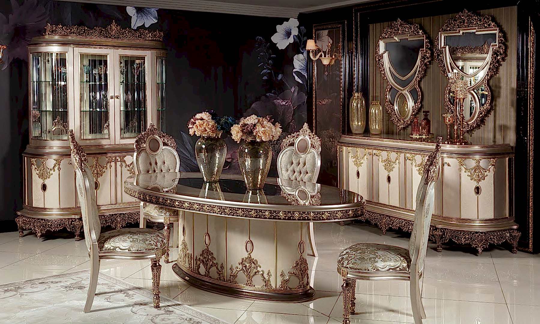 Elegance Klasik Yemek Odası Takımı