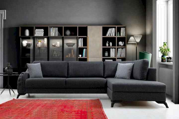 Luna Modern Köşe Koltuk Takımı | SRÇ Klasik Mobilya